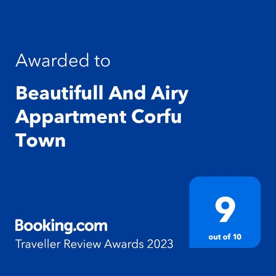 Beautifull And Airy Appartment Corfu Town Kanoni  Eksteriør billede